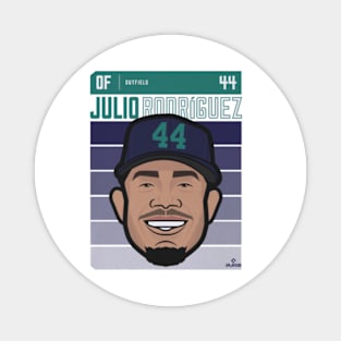 Julio Rodriguez Seattle Fade Magnet